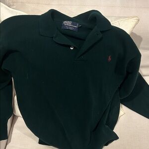 Polo by Ralph Lauren Men's Dark Green Polo Shirt